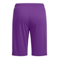 thumbnail image 6 of WULMLEO Bermuda Shorts for Women Cotton Casual Wide Elastic High Waisted Summer Shorts for Women 2026 Drawstring with Pocket Purple M, 6 of 6