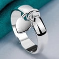 thumbnail image 3 of ORUYROP 925 Sterling Silver Adjustable Ring for Women, 3 of 6