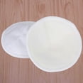 thumbnail image 2 of Reusable Bamboo Cotton Nursing Pads (12pcs) With Laundry Bag - Soft Absorbent Breastfeeding Pads For Maternity (super Soft, 11cm), 2 of 5