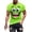 Mint Green, variant on Men's Funny Smile Face Graphic T-Shirt, Novelty Cartoon Short Sleeve Crew Neck Casual Summer Top, S-4XL
