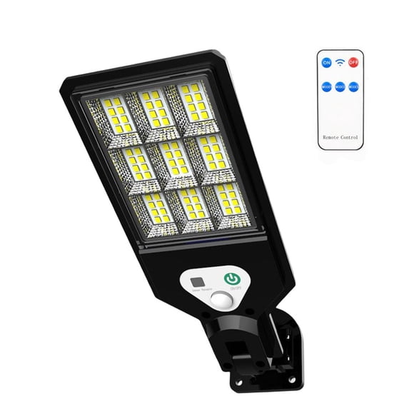 Advancent Luz solar a prueba de agua Control remoto Ahorro de energía Luces al aire libre Lámpara grande duradera Perlas Iluminación de paisaje Jardín Iluminación y accesorios negro 1 Advancent HA073594-01