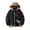Black, variant on Christmas Clearance! AIEOTT Young Man Winter Coat, Men's Thicken Puffer Jacket Insulated Water-Resistant Warm Winter Coat with Hood