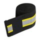 thumbnail image 5 of Rodillera multiusos, fácil de usar, soporte 1x para correr, entrenamiento cruzado, fútbol Negro Amarillo Gris, 5 of 9