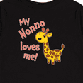 thumbnail image 4 of Inktastic My Nonno Loves me- cute giraffe Boys or Girls Long Sleeve Toddler T-Shirt, 4 of 5