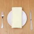 thumbnail image 5 of REGALWOVEN 6 Pack Polyester Cloth Napkins Dinner Napkins Cloth for Banquet Beige 19"x19", 5 of 6