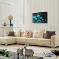 thumbnail image 5 of Canvas Wall Art for Bedroom Black and white bathroom Wall Decor Modern Art Wolf Animal Abstract Canvas Paintings Wall Artworks for Living Room Ready to Hang Pictures home Decoration-12x16 inches, 5 of 6