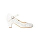 thumbnail image 2 of ZAPATILLAS TACONES VESTIR LEON NIÑA BLANCO TEXTIL 1751 LEON 1751p, 2 of 3