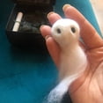 thumbnail image 3 of Adopta un fantasma de peluche con pergamino, fantasma peludo blanco, decoración de Halloween JShteea El nuevo, 3 of 9