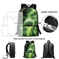 thumbnail image 6 of Uourmeti Personalized Backpack for Work School, 17 Inch Durable School Backpack, Golf Ball Pattern, 6 of 6