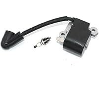Ignition Coil Spark Plug Set for 120E, 23LC, 23LCN, 26LC, Stable Spark, Easy Installation
