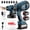 Blue, variant on BAOKALER Cordless Paint Sprayer, Electric Spray Paint with 1400ml Container and 2×4.0Ah Batteries for Home Interior & Exterior, Furniture, Fence, Walls, Door, Garden Chairs, Red