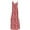 Red, variant on AOOCHASLIY Summer Womens Dresses Women Casual Independence Day O-Neck Pockets Sleeveless Maxi Long Dress