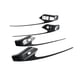 thumbnail image 4 of Accesorio de protección interior del coche Strade Fareast Limited Fibra de carbono Cubierta decorativa negra Estilo B, 4 of 8