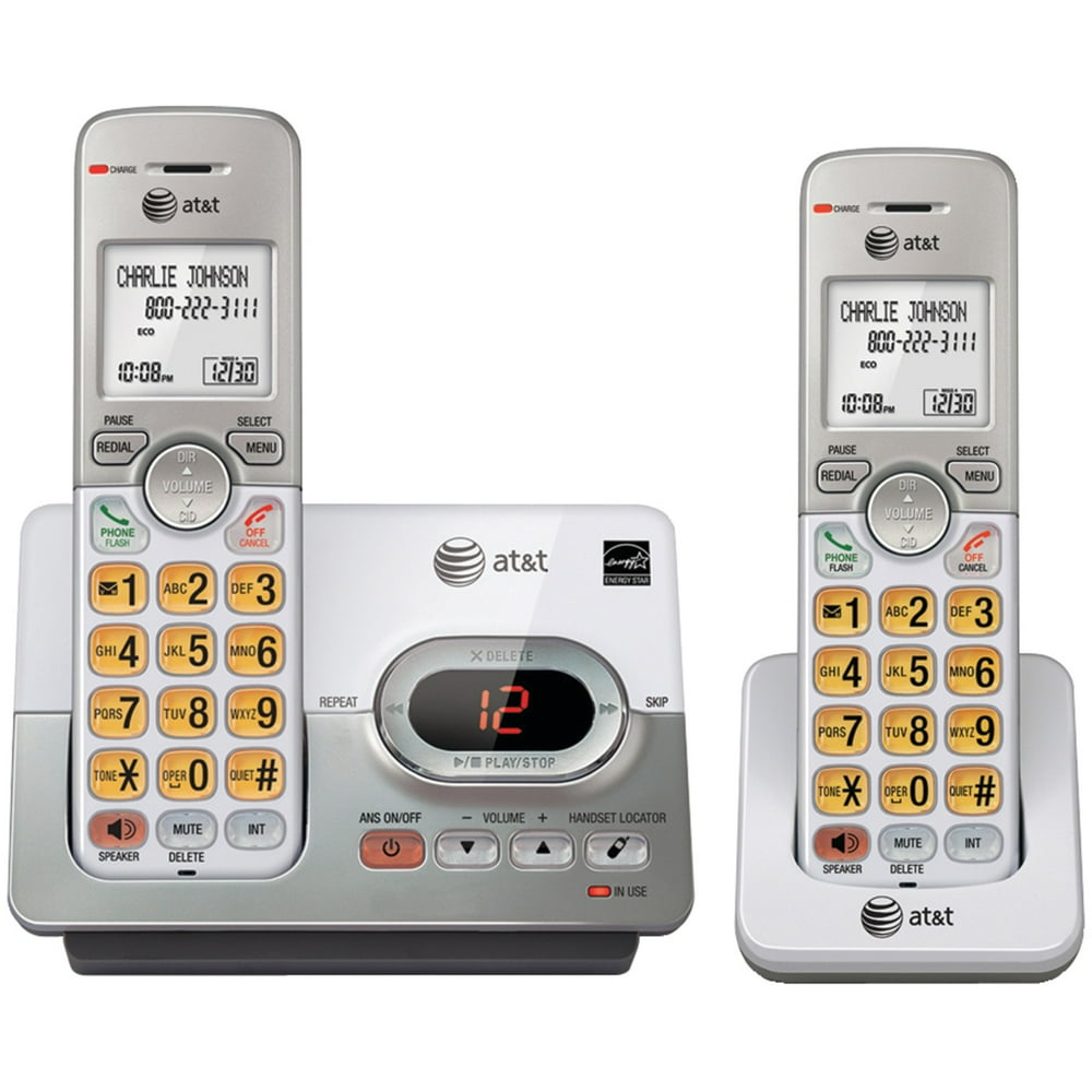 AT&T EL52203 DECT 6.0 2Handset Answering System With Caller ID & Call