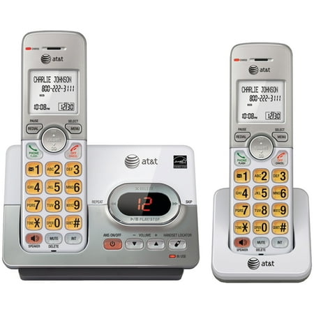 AT&T EL52203 DECT 6.0 2-Handset Answering System With Caller ID & Call (Best Business Answering Machine Messages)