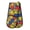 Colorful Pepper Food, variant on Dailycode Double Sided Oven Mitt with Loop Heat Resistant Kitchen Long Potholders 7" x 35" Colorful Pepper Food