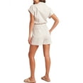 thumbnail image 2 of Bella Dahl womens  Brooke Notched Collar Romper, s, 2 of 3