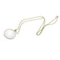 thumbnail image 3 of 5X Magnifier Monocle Lens Necklace Magnifying Glass Loupe (Gold), 3 of 5