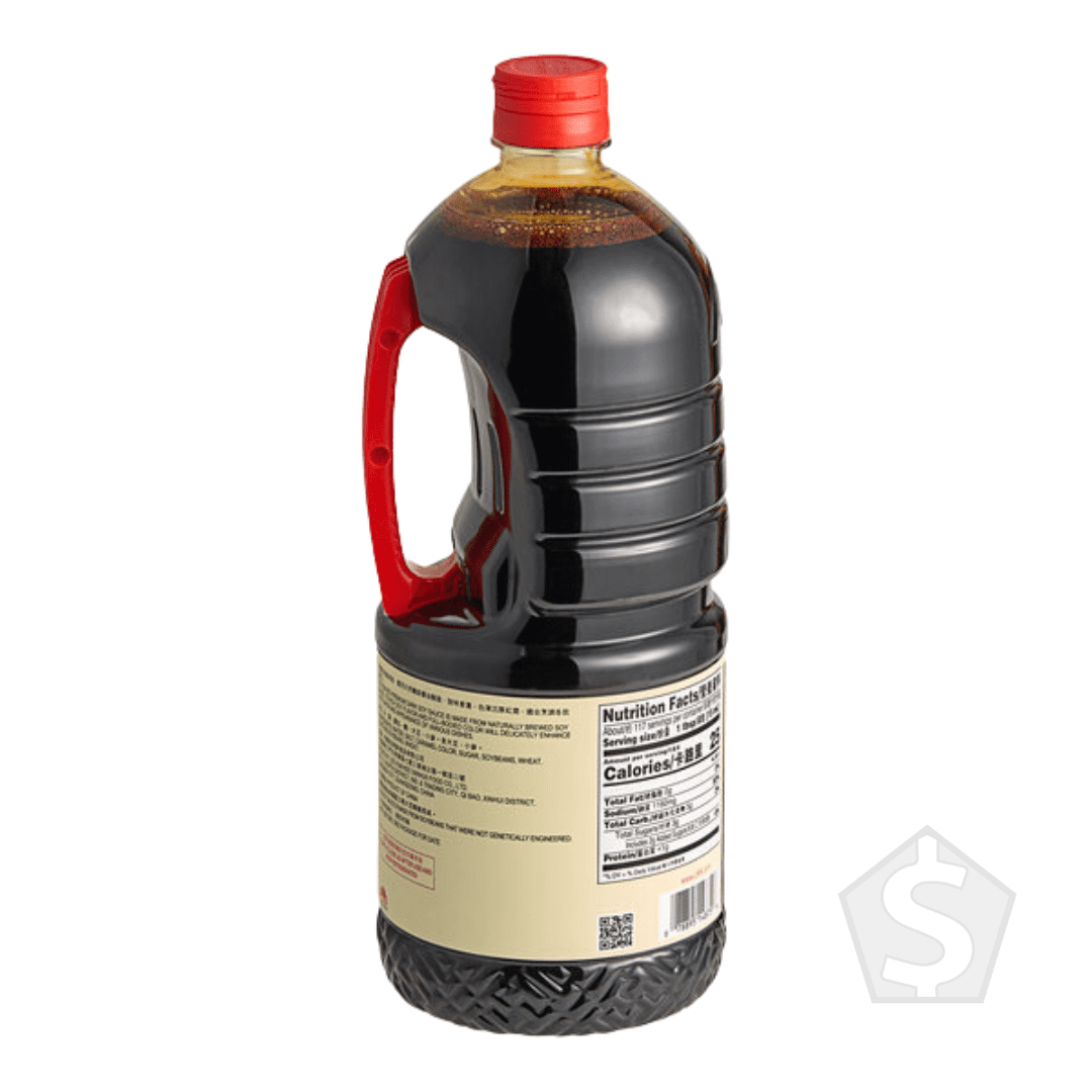 Lee Kum Kee Premium Dark Soy Sauce 59 fl. oz. - 6/Case