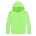thumbnail image 2 of WEAIXIMIUNG Maternity Shirts Summer Cute Solid Color Pure Lined Hoodie with Zipper Pullover Sweatshirt, 2 of 4