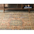 thumbnail image 4 of Rugs.com Amina Collection Rug – 7' x 10' Blue Medium-Pile Rug Perfect For Living Rooms, Large Dining Rooms, Open Floorplans, 4 of 8