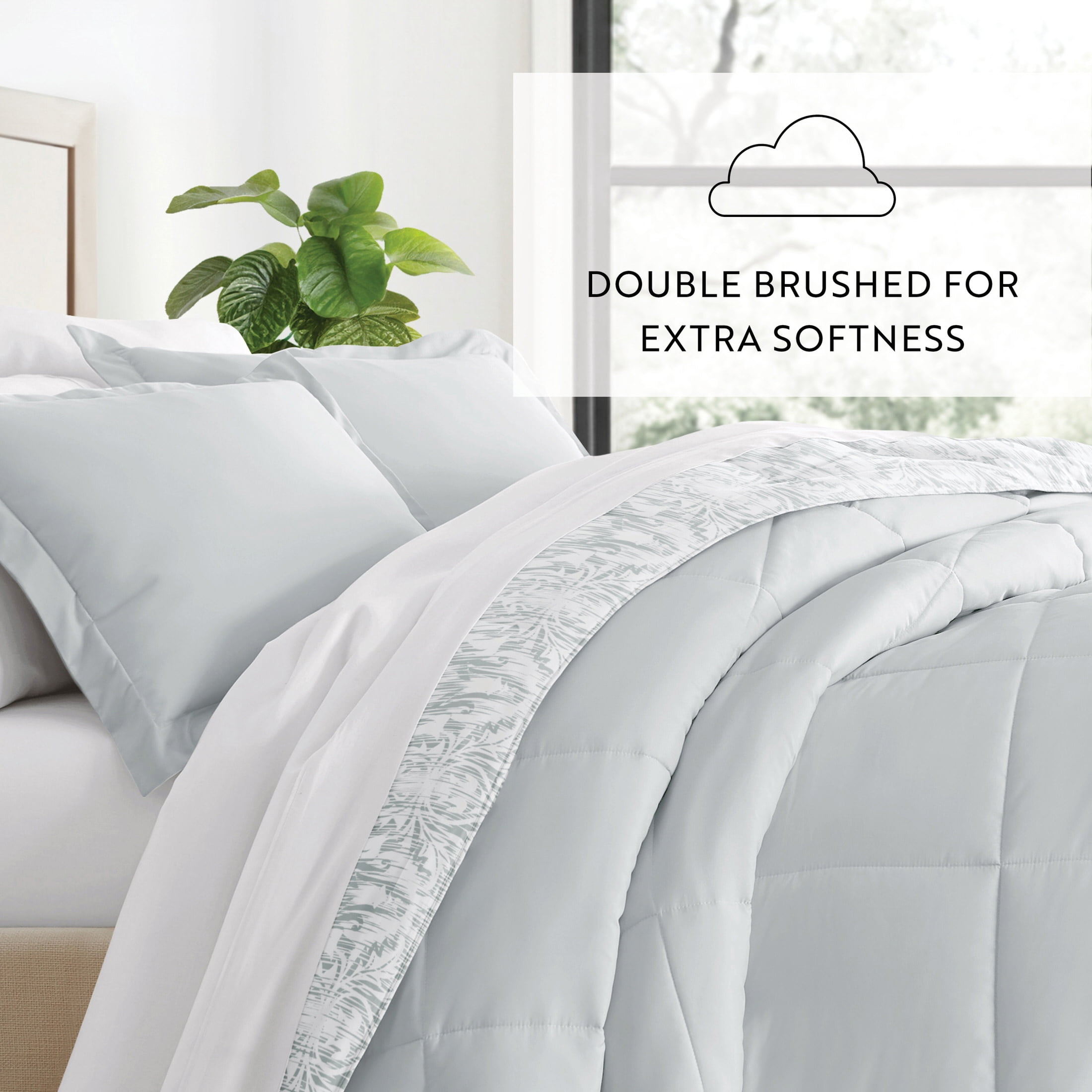 All Season Ultra Soft Comforter Set Lightweight Bedding in English Countryside for King/Cal King by Comfort Canopy