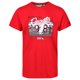 thumbnail image 1 of Regatta - Camiseta de cuello redondo con estampado Cline III para hombre caballero (Pimiento), 1 of 1