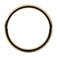 thumbnail image 2 of 14k Yellow Gold Half Round 1.5mm Comfort-fit Lightweight Half Round Comfort-Fit Light Band Size 4 Ring for Women and Men, 2 of 2