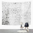 thumbnail image 2 of UFAEZU Brick Distressed Overlay Old Brickwork Abstract Halftone Wall Wall Art Hanging Tapestry Home Decor for Living Room Bedroom Dorm 60x80 inch, 2 of 2