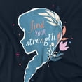 thumbnail image 3 of Frozen  Adult Find Your Strength Anna Silhouette T-Shirt, 3 of 4