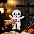 thumbnail image 4 of Mummy Shaped Hanging Hand Towel - Thick Fleece Water Absorbing Decor Cloth for Kitchen and Bathroom - Perfect for Halloween and Seasonal Home Decoration - Soft and Durable for Daily Use, 4 of 7