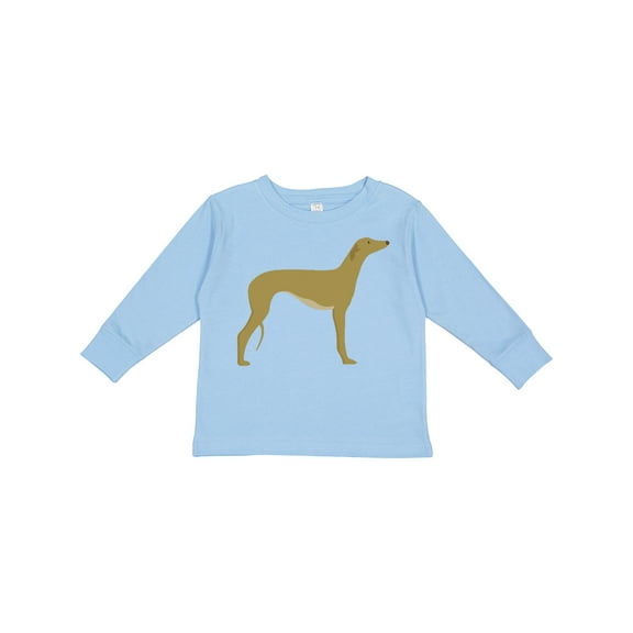 Inktastic Greyhound Boys or Girls Long Sleeve Toddler T-Shirt