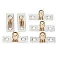 thumbnail image 6 of 2Pcs Wooden Door Sliding Guide Locator Stopper Cabinet Drawer Slides Hardware, 6 of 7