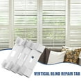 thumbnail image 4 of Blind Repair Clips Window Blinds Replacement Slats Vertical Shade Sheet Easy Fabric Vinyl Shutters Simple Metal 20 Pcs, 4 of 6