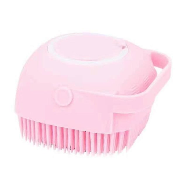 Cepillo corporal de silicona para ducha con dispensador de gel de ducha