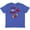 Vintage Royal Blue, variant on Inktastic I'm the Big Brother Football Youth T-Shirt