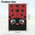 thumbnail image 7 of Yuyamidu Cute Ladybug Golf Towel Funny Golf Towels Coral Fleece Golf Accessories Soft Comfortable Fabric Clean Golf Ball Clubs Bag Cart, 7 of 7