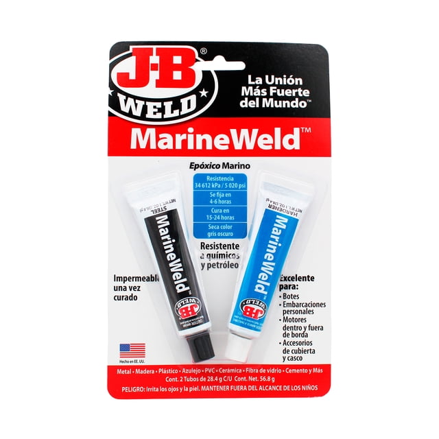 J-B Weld, Adhesivo Epoxico a Prueba de Agua, 8272SPA, 56.8gr.