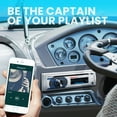 thumbnail image 4 of BOSS Audio Systems MCK508WB.6 Marine Boat Stereo & 6.5 inch Speakers Package - Single Din, Bluetooth, CD DVD Player, AM/FM Radio Receiver Head Unit, Dipole Antenna, 4 of 12