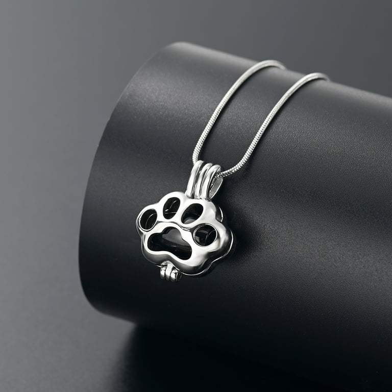 Paw Print Urn Necklace