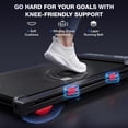 thumbnail image 4 of Walking Pad Treadmill with 15% Auto Incline for Home, 4 in 1 Under Desk Treadmills with APP and LED Display, Portable Pads with Light Strip, 4 of 9