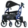 thumbnail image 1 of Airgo Fusion F20 Side-Folding Rollator & Transport Chair, 1 of 5