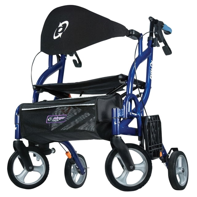 Airgo Fusion F20 Side-Folding Rollator & Transport Chair