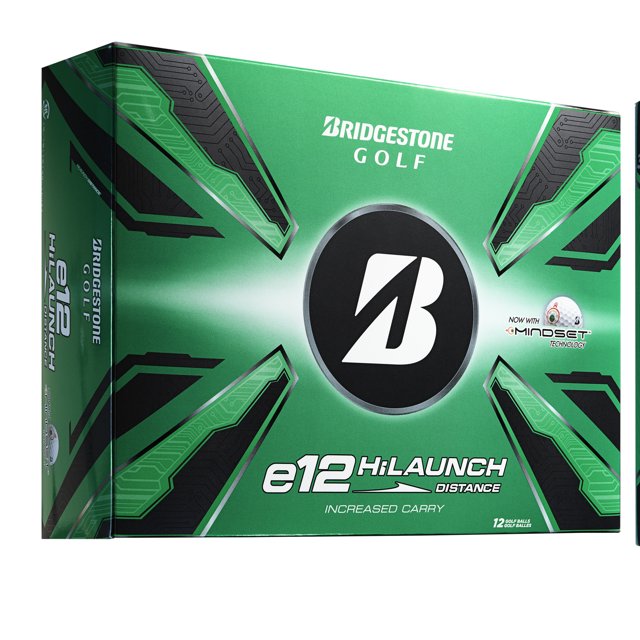Bridgestone Golf Balles E12, Lancement Élevé, Blanc, Dz