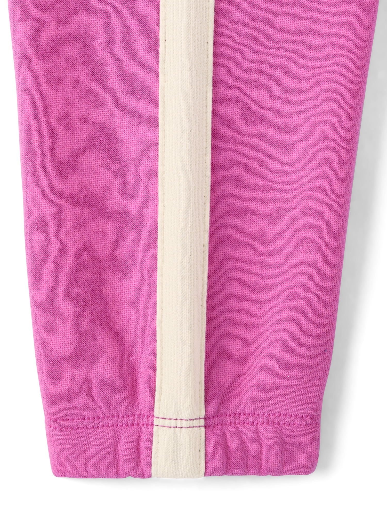 The Children's Place Toddler Girls Active Side Stripe Premium Fleece Jogger Pants, Sizes 12M-5T