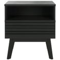 thumbnail image 2 of SAFAVIEH Esma Modern 1 Drawer Nightstand with Shelf,Black, 2 of 13