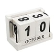 thumbnail image 4 of Raindrops  Y Wooden Perpetual Calendar Office Decor Housewarming Gift, 4 of 8
