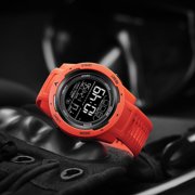 SMAEL Brand 8105 Cool Fashion Sports Digital Man Watch Waterproof Shockproof Alarm Clock Date Glow Mode Stopwatch ABS Case TPU Strap Round Dial Design Mens Wristwatch