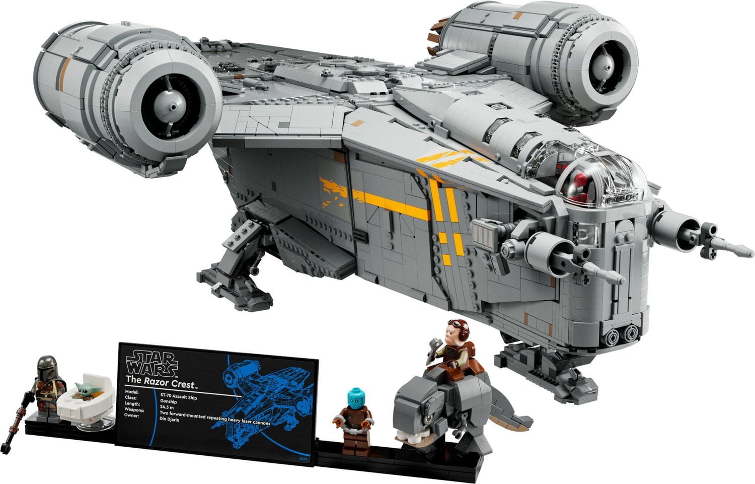 LEGO Star Wars The Razor Crest UCS Set, Ultimate Collectors Series Starship  Model Kit for Adults, Large Iconic The Mandalorian Memorabilia Collectable,  75331 - Walmart.ca