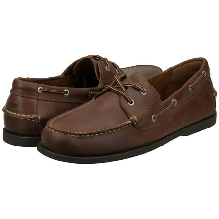 Dockers Men s Vargas Leather Rust Slip On Shoes 11M Walmart